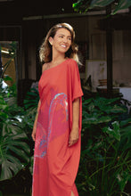 Carregar imagem no visualizador da galeria, Kaftan Flamingo Manga Curta