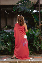Carregar imagem no visualizador da galeria, Kaftan Flamingo Manga Curta