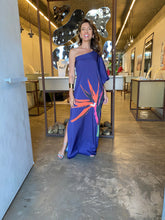 Carregar imagem no visualizador da galeria, Kaftan Estrelícia Bufante Ombro Só Roxo