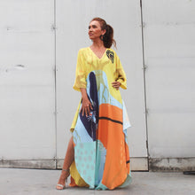 Carregar imagem no visualizador da galeria, Kaftan Nó Estampa