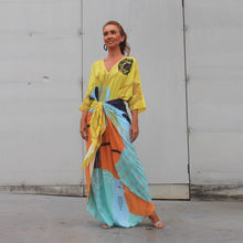 Carregar imagem no visualizador da galeria, Kaftan Nó Estampa