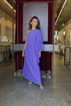 Carregar imagem no visualizador da galeria, Vestido Lola Dupla Face Lavanda e Verde