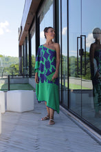 Carregar imagem no visualizador da galeria, Vestido Lia Verde e Azul