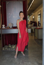 Carregar imagem no visualizador da galeria, Kaftan Iolanda Vermelho