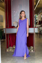 Carregar imagem no visualizador da galeria, Kaftan Margô Lavanda Escuro