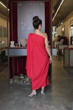 Carregar imagem no visualizador da galeria, Kaftan Iolanda Vermelho