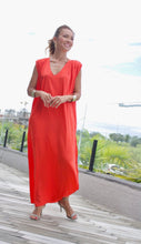 Carregar imagem no visualizador da galeria, Vestido Lina Laranja