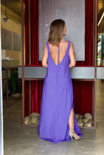 Carregar imagem no visualizador da galeria, Kaftan Margô Lavanda Escuro