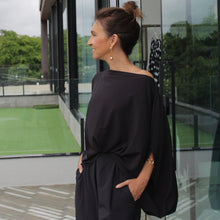 Cargar imagen en el visor de la galería, Blusa Ampla Preto