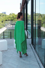 Carregar imagem no visualizador da galeria, Kaftan Simplice Midi Verde
