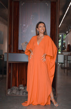 Carregar imagem no visualizador da galeria, Kaftan Renata Laranja
