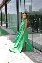 Carregar imagem no visualizador da galeria, Vestido Alessandra com Decote Verde