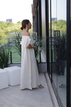 Carregar imagem no visualizador da galeria, Kaftan Esther Linho Off White
