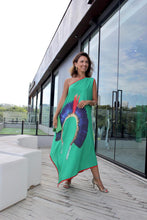 Cargar imagen en el visor de la galería, Kaftan Ravi Cocar Verde
