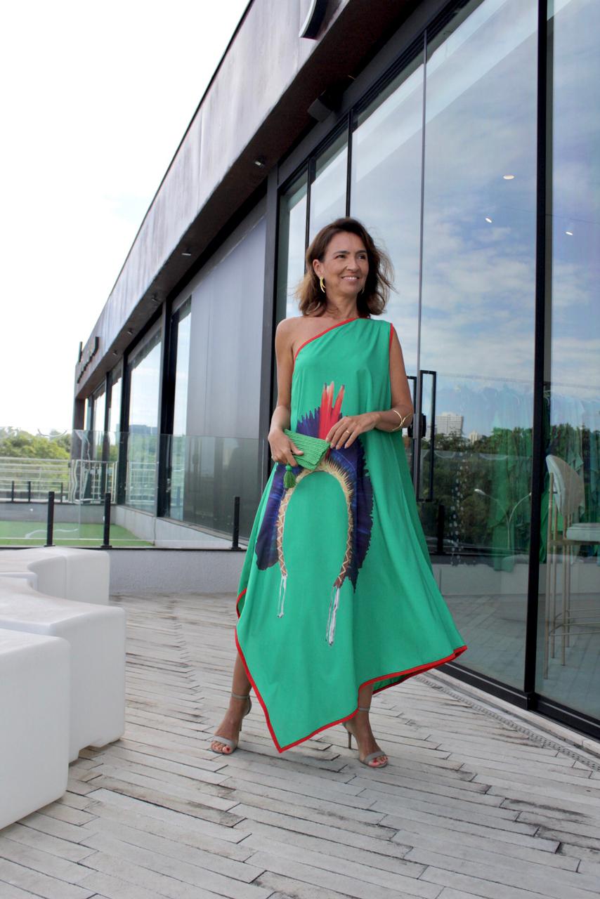 Kaftan Ravi Cocar Verde