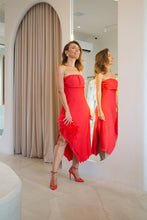 Carregar imagem no visualizador da galeria, Vestido Brigite Vermelho Acetinado
