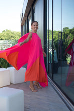Carregar imagem no visualizador da galeria, Vestido Raquel Pink e Laranja
