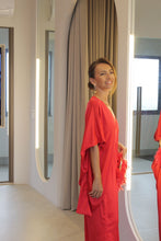 Carregar imagem no visualizador da galeria, Vestido Ana Cláudia Vermelho Acetinado

