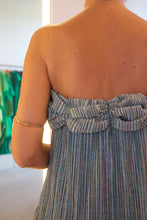Cargar imagen en el visor de la galería, Vestido Brigite Lurex Azul
