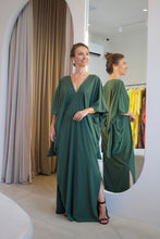 Carregar imagem no visualizador da galeria, Vestido Ana Cláudia Verde Musgo
