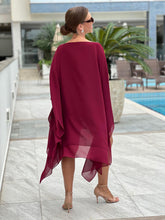 Carregar imagem no visualizador da galeria, Kaftan Malta Bordô
