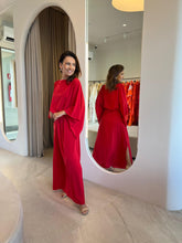 Carregar imagem no visualizador da galeria, Kaftan Rúbia Vermelho

