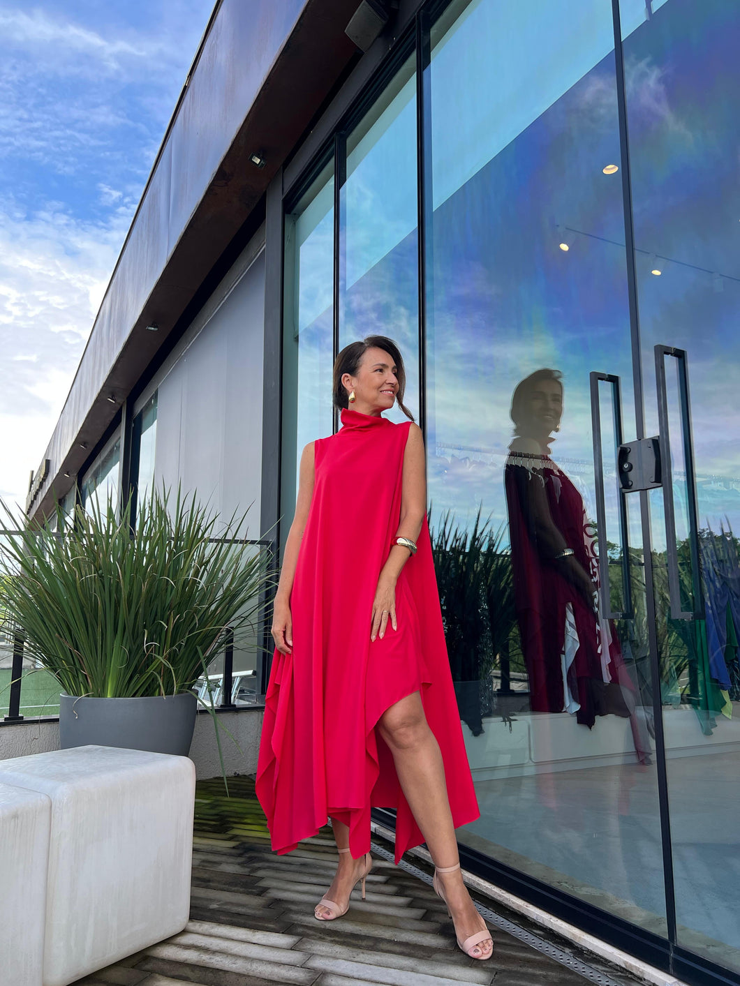 Vestido Leila Vermelho