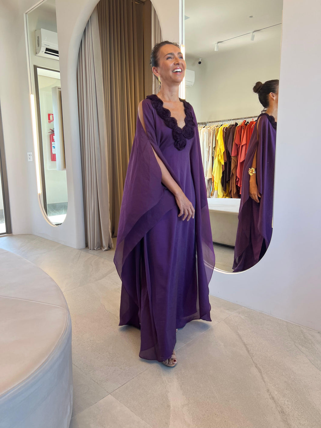 Kaftan Margarete Beringela