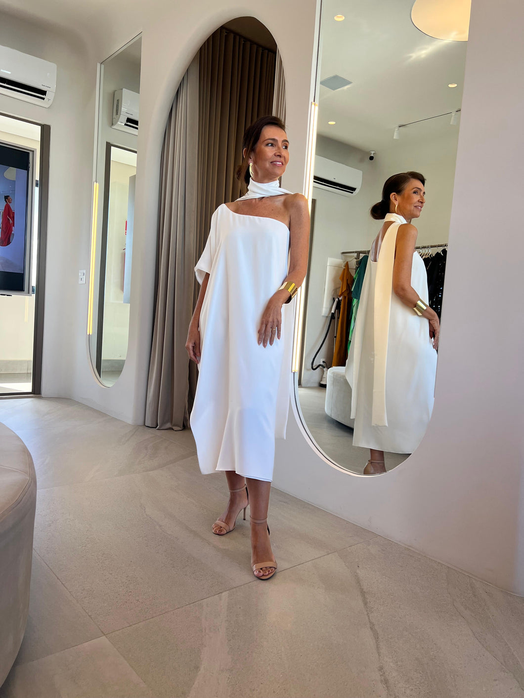 Vestido Carmen Branco