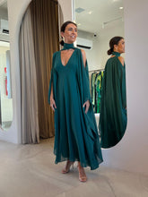 Cargar imagen en el visor de la galería, Kaftan Verônica Verde + Faixa
