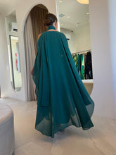 Cargar imagen en el visor de la galería, Kaftan Verônica Verde + Faixa

