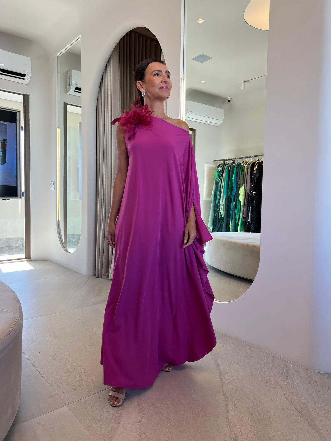 Kaftan Babi Pink + Flor