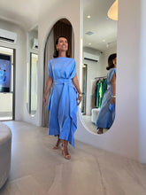 Load image into Gallery viewer, Kaftan Bordas Azul Serenity
