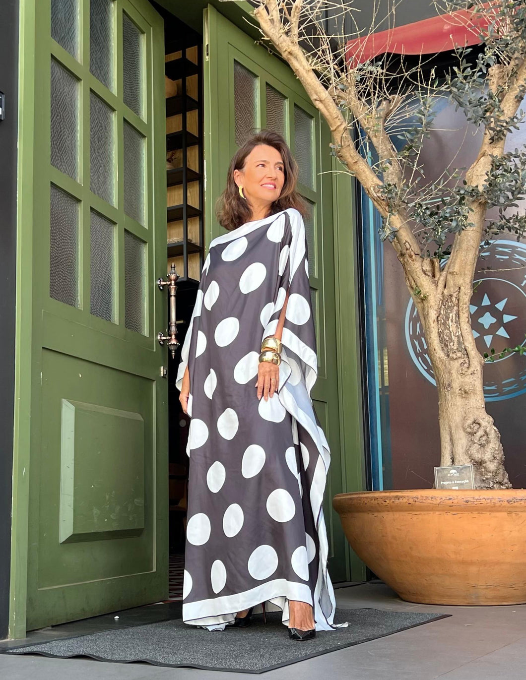 Kaftan Simplice Poá