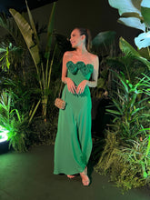 Load image into Gallery viewer, Orange Puff Kaftan
