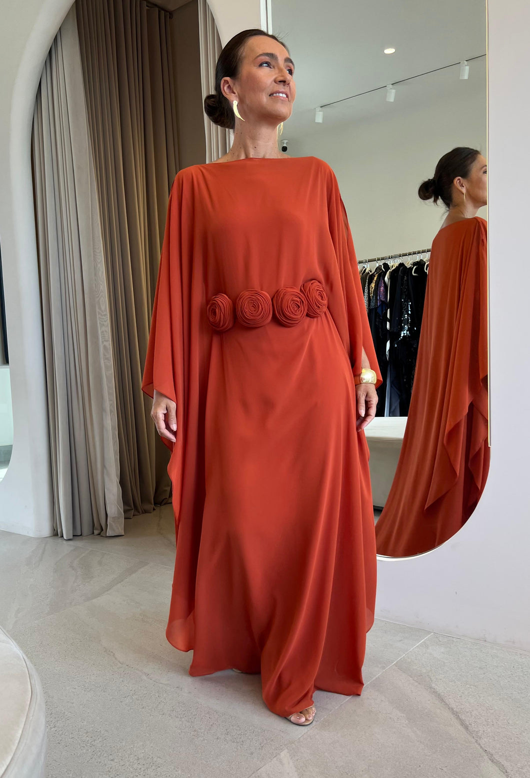 Kaftan Lucia Terracota