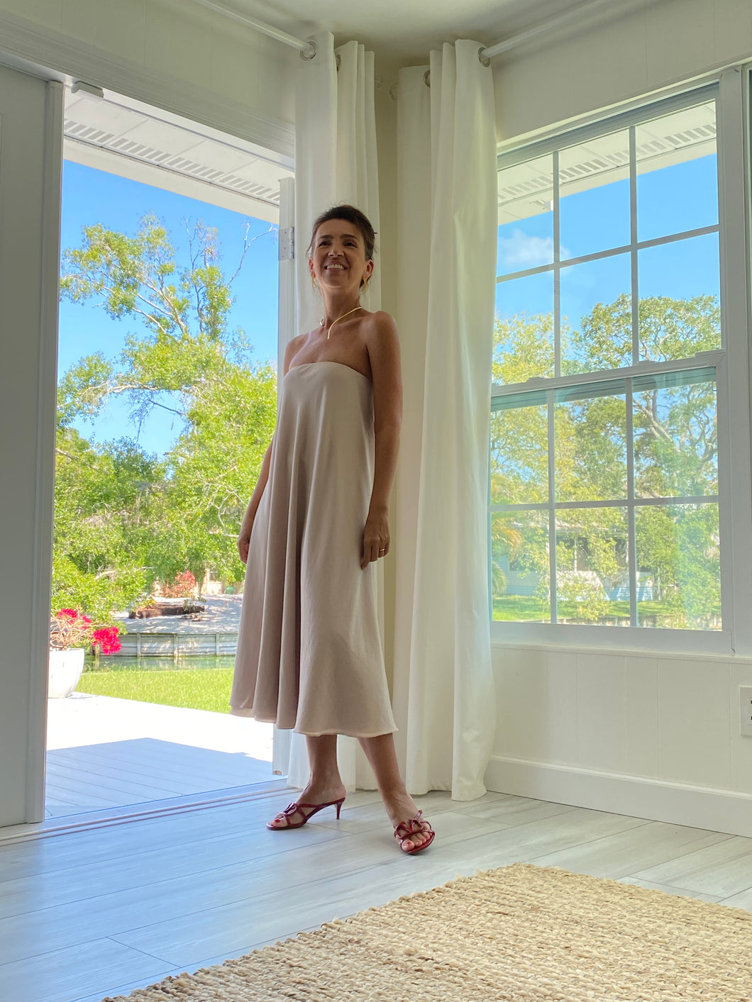 Vestido Flávia Nude