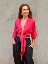 Load image into Gallery viewer, Knot blouse (3 colors)
