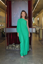 Cargar imagen en el visor de la galería, Vestido Lola Dupla Face Lavanda e Verde
