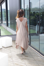 Load image into Gallery viewer, Red Asymmetric Blouse
