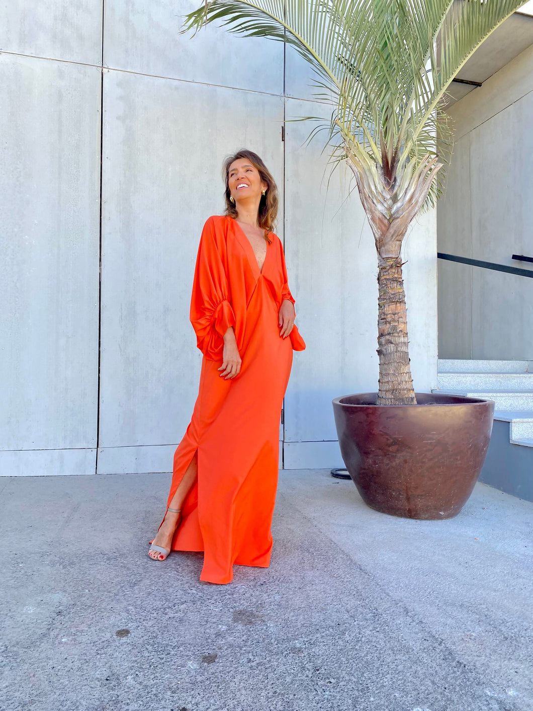 Kaftan Bufante Laranja